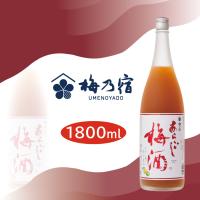 梅乃宿 あらごし梅酒 1800ml 1.8L 梅乃宿酒造株式会社 | 酒と肴の百貨店 徳田萬太郎商店