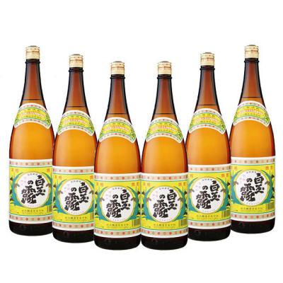 白玉の露 芋焼酎 25度 1800ml×6本（焼酎）｜ドリンク、水、お酒
