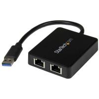 StarTech USB32000SPT USB 3.0 -2ポートギガビットイーサネットLANアダプタ USBポート付き メーカー直送 | 総合通販PREMOA Yahoo!店