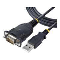 StarTech 1P3FP-USB-SERIAL USB-RS232Cシリアル変換ケーブル (USB 2.0/91cm/USB Type-Aオス・DB9オス/Windows&amp;macOS/USB-D-Sub 9ピン変換アダプター) | 総合通販PREMOA Yahoo!店