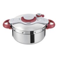 T-fal ティファール P4620669 ルビーレッド クリプソ ミニット イージー 圧力鍋 4.5L（IH対応） | 総合通販PREMOA Yahoo!店