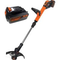 ブラックアンドデッカー BLACK＆DECKER STC1840EPC コードレスナイロントリマー 18V 4.0Ah リチウム電池付属 シンプル 草刈り機 | 総合通販PREMOA Yahoo!店