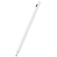 P-TPACST03WH ELECOM ホワイト タッチペン スタイラスペン 充電式 USB Type-C 充電 磁気吸着 極細 樹脂 D型 ペン先交換可 | 総合通販PREMOA Yahoo!店