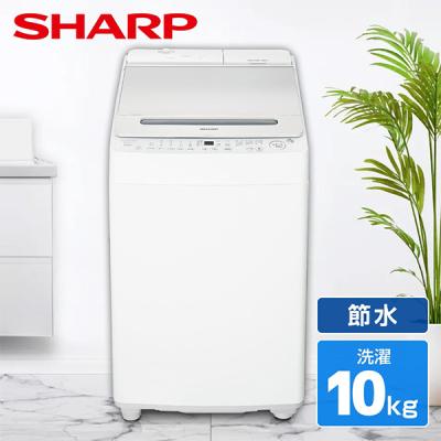 SHARP シャープ　洗濯機 10kg シャープ 全自動洗濯機 洗濯10.0kg 簡易乾燥 幅60cm 液体洗剤自動投入