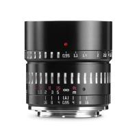 TTArtisan 50mm f/0.95C X(BS) ブラック×シルバー カメラ用交換レンズ (富士フイルムXマウント) | 総合通販PREMOA Yahoo!店