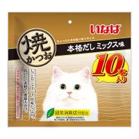 いなばペットフード いなば 焼かつお 本格だしミックス味 10本 | 総合通販PREMOA Yahoo!店