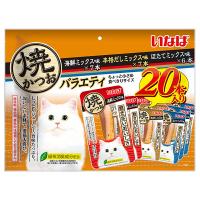 【お得なクーポン配布中】いなばペットフード いなば 焼かつお 成猫用バラエティ 20本 | 総合通販PREMOA Yahoo!店