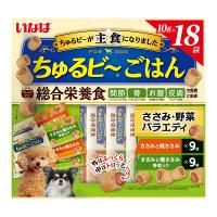 いなばペットフード いなば ちゅるビ〜ごはん ささみ・野菜バラエティ 10g×18袋 | 総合通販PREMOA Yahoo!店