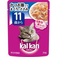 マースジャパン KWP98カルカンデリカ11歳かつお節70g 猫用フード | 総合通販PREMOA Yahoo!店