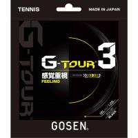 ゴーセン 硬式テニス用 ガット ジー・ツアー・スリー G-TOUR 3 16L ブラック 1.28mm TSGT30BK GOSEN | 総合通販PREMOA Yahoo!店