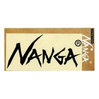 NANGA ナンガ NANGA LOGO CUTTING STICKER BLK S NA2254-3G516 N1StBKE3 ロゴカッティングステッカーS | 総合通販PREMOA Yahoo!店