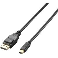 DisplayPort(TM)ケーブル ELECOM エレコム CAC-DPM1210BK miniDisplayPort-DisplayPortケーブル 1.0m | 総合通販PREMOA Yahoo!店