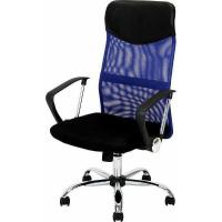 不二貿易 HF-98BL ブルー メッシュハイバックチェアー メーカー直送 | 総合通販PREMOA Yahoo!店