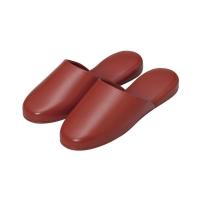 1318-5705-10 高周波レザースリッパ 10足組 ブラウン | 総合通販PREMOA Yahoo!店