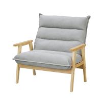 アイリスオーヤマ LHB-1W グレー 1人掛けワイドハイバックソファ メーカー直送 | 総合通販PREMOA Yahoo!店