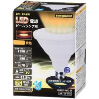 オーム電機 LDR13Y-W/D 11 LED電球 ビームランプ形 E26 防雨タイプ 黄色 | 総合通販PREMOA Yahoo!店