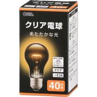 オーム電機 LB-D5640CN 白熱電球 E26 40W形 クリア | 総合通販PREMOA Yahoo!店