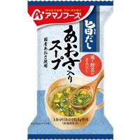 アサヒグループ食品 旨だし あおさ入りスープ 1P | 総合通販PREMOA Yahoo!店
