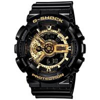 腕時計 時計 CASIO カシオ G-SHOCK メンズ GA-110GB-1AJF Gショック GSHOCK ジーショック Black × Gold Series クォーツ ブラック ゴールド 誕生日 プレゼント | 総合通販PREMOA Yahoo!店
