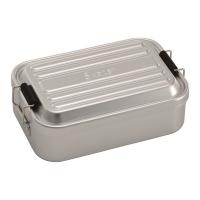 スケーター シルバー AFT6B アルミ製 弁当箱 1段 (600ml 小容量 ふわっと盛れるドーム型フタ パッキン付き) | 総合通販PREMOA Yahoo!店