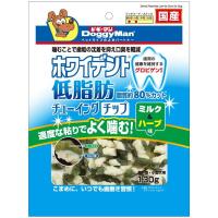 ドギーマン ホワイデント 低脂肪チューイングチップ ミルク&amp;ハーブ味130g メーカー直送 | 総合通販PREMOA Yahoo!店