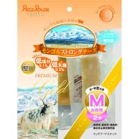 ペッツルート モンゴルストロングチーズ M お徳用 2本 | 総合通販PREMOA Yahoo!店