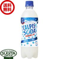 アサヒ飲料 カルピスソーダ (500ml×24本(1ケース)) 乳酸菌 炭酸 ペットボトル 送料無料 倉庫出荷 | 酒のすぎた Yahoo!店