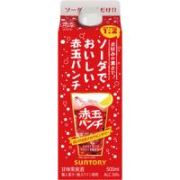 サントリー　ソーダでおいしい赤玉パンチ　500ml　紙パック | 酒のスーパーキング