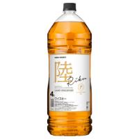 ●よりどり4本で送料無料●(一部地域除く)キリンウイスキー　陸　4L　ペットボトル | 酒のスーパーキング