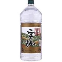 そば焼酎　雲海　25度　4Lペット　/　雲海酒造 | 酒のスーパーキング