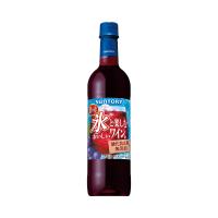 氷と楽しむおいしいワイン 酸化防止剤無添加 濃い赤 ミディアム 720ml PET 日本  サントリー | 酒ショップーMOUーヤフー店