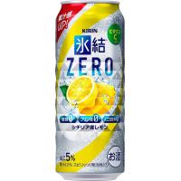 チューハイ キリン 氷結ZERO シチリア産レモン 5% 500ml×24本 缶 キリンビール | お酒の元気屋