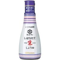 キッコーマン いつでも新鮮 しぼりたて本醸造生しょうゆ 200ml ★酒類・冷凍食品・冷蔵食品との混載はできません★ | お酒の元気屋
