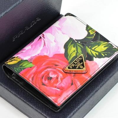 prada プラダ 財布 レディース（柄：花柄、フラワー）のおすすめ