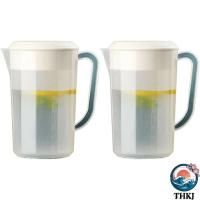 ピッチャー プラスチック お茶 耐熱容器 麦茶ポット ボトル  食品グレードのPP素材 ティーポット 大容量 冷水筒 デキャンタ 大口径 良好 使いやすい