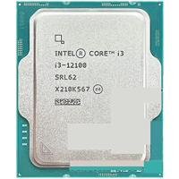 Computer Components Core I3-12100 I3 12100 3.3 GHz 4コア 8スレッド CPUプロセッサー Intel 7 L3=12M 60W LGA 1700 Mature Technology　並行輸入品 | さくら組