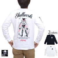 「ヤッターマン」タトゥードロンジョ長袖Tシャツ スカルワークス TPY-12 タツノコプロ 昭和 アニメ ロングTシャツ