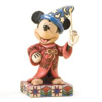 送料無料】ジム ショア ディズニー サンタの置物 ミッキーマウス 