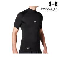 アンダーアーマー UNDERARMOUR 1358642_001 UAヒートギアアーマーコンプレッション ショートスリーブモック野球 メンズ半袖アンダーシャツ【取寄U】 | 野球専門店ツジイスポーツ