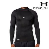 アンダーアーマー UNDER ARMOUR 1358645_001 UAヒートギア コンプレッションロングスリーブ モック(ベースボール 野球)メンズ長袖アンダーシャツ【取寄U】BLK | 野球専門店ツジイスポーツ