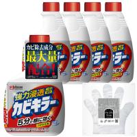 【Amazon.co.jp 限定】 カビキラー カビ取り 付け替え用 400g×5本 お掃除手袋つ | 侍