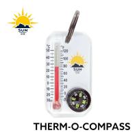 サンカンパニー サーモコンポ コンパス 付き 温度計 キーホルダー | サムライクラフト ヤフーショップ