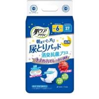 (日本製紙クレシア) 肌ケア アクティ 尿とりパッド 消臭抗菌プラス 6回分吸収 27枚×6袋（ケース） | 介護shopサンアイYahoo!店