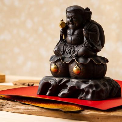 美品　比叡山　三面大黒天 美品 比叡山 三面大黒天