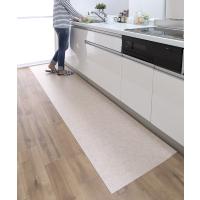 サンコー キッチンマット 60×240 拭ける ふける 台所 ずれない