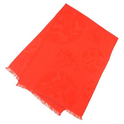 vatieさま専用　HERMES　エルメス　ニューリブリス ストール オレンジ HERMES（エルメス） ストール ニューリブリス 220 オレンジブラウン系