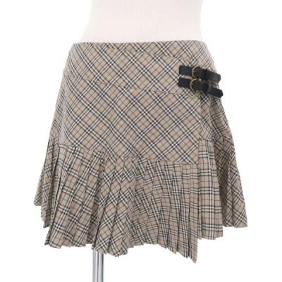 バーバリー ピンクチェックスカート（レディースボトムス、パンツ