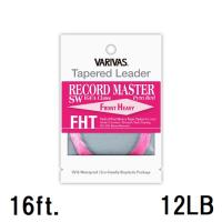 バリバス(VARIVAS)　テーパードリーダー レコードマスター SW IGFA Class PyroRed(パイロレッド) FHT［ナイロン］ 【TL-62】 16ft. 12lb  (VAR-F) | 釣具の三平ヤフー店