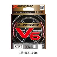 XBRAID ライン XBRAID UGO V6 SOFT(ユーゴV6 ソフト) 1号ナチュラル 100m | 釣具の三平ヤフー店