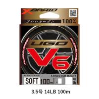 XBRAID ライン XBRAID UGO V6 SOFT(ユーゴV6 ソフト) 3.5号 ナチュラル 100m | 釣具の三平ヤフー店